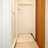 駅南第1ケイコービル：1DK・1Rの洗濯機置き場