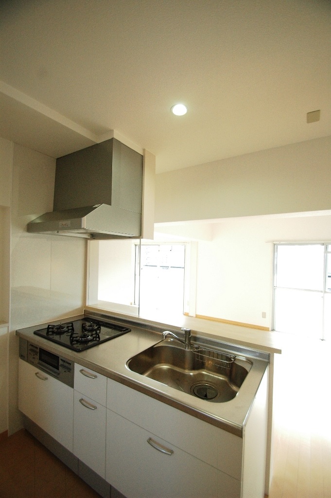 駅南第1ケイコービル：1LDKのキッチン