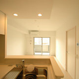 キッチンからの様子