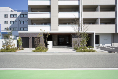 マンション正面