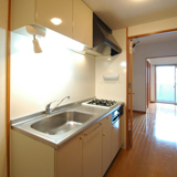 システムキッチン　2口コンロです