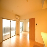 引き戸を開けた様子