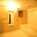 浴室　奇数階が濃色です