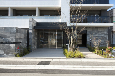 マンション正面